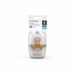 Picture of SUAVINEX 6/18 ANATOMICAL ALL SILICONE ORANGE SOOTHER